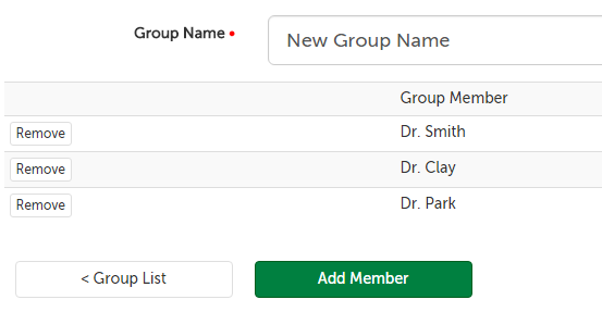 New Group Name