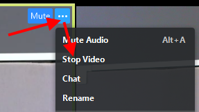 Stop Video option